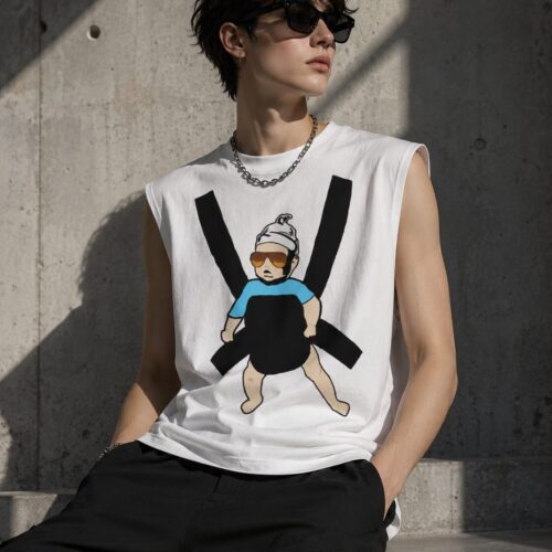 Cooles Baby Chaos Muskelshirt – Tank Tops – SHiiRTS