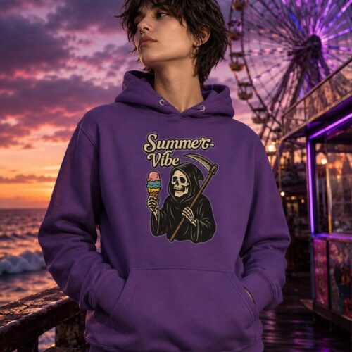 Summer Vibe Reaper Unisex-Kapuzenpullover – Hoodies – SHiiRTS