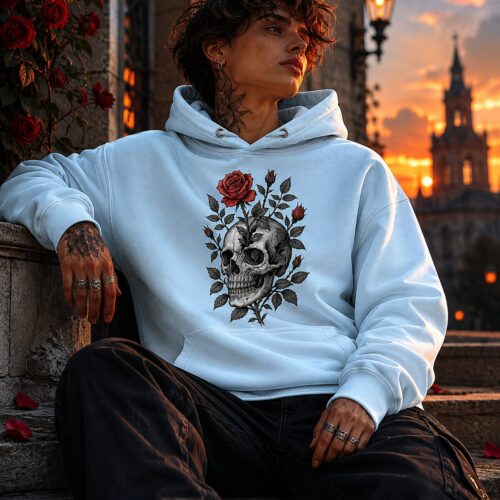 Vergängliche Rosenseele Unisex-Kapuzenpullover – Hoodies – SHiiRTS