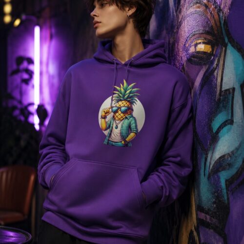 Coole Ananas Vibes Unisex-Kapuzenpullover – Hoodies – SHiiRTS