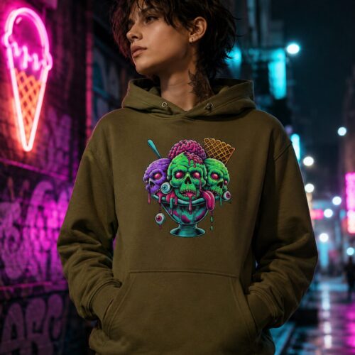 Zombie Sundae Chaos Unisex-Kapuzenpullover – Hoodies – SHiiRTS