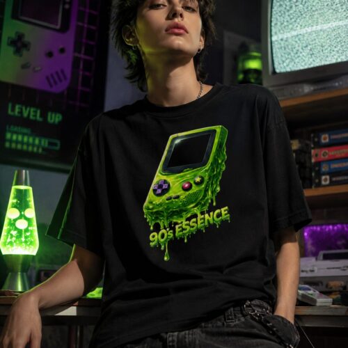 90s Gaming Slime Unisex-T-Shirt – T-Shirts – SHiiRTS