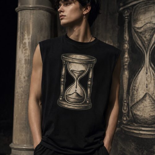 Vergängliche Zeit Muskelshirt – Tank Tops – SHiiRTS