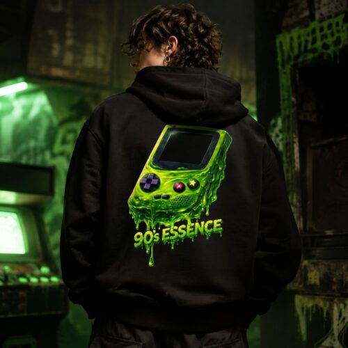 90s Gaming Slime Premium-Zip-Hoodie – Zip-Hoodies – SHiiRTS