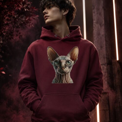 Sphynx Blick der Ewigkeit Unisex-Kapuzenpullover – Hoodies – SHiiRTS