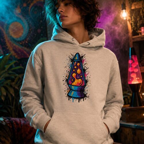 Psychedelische Lavalampe Unisex-Kapuzenpullover – Hoodies – SHiiRTS