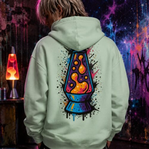 Psychedelische Lavalampe Premium-Zip-Hoodie – Zip-Hoodies – SHiiRTS
