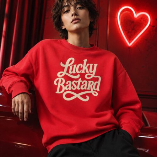 Lucky Bastard Unisex-Premium-Pullover – Pullover – SHiiRTS