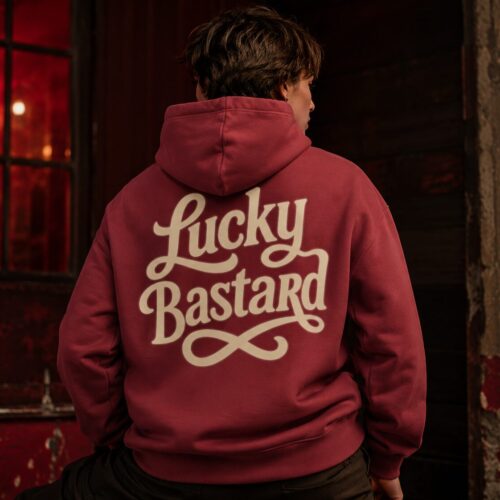 Lucky Bastard Premium-Zip-Hoodie – Zip-Hoodies – SHiiRTS