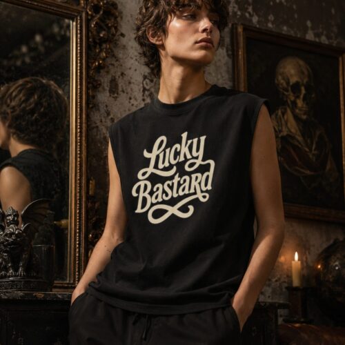 Lucky Bastard Muskelshirt – Tank Tops – SHiiRTS