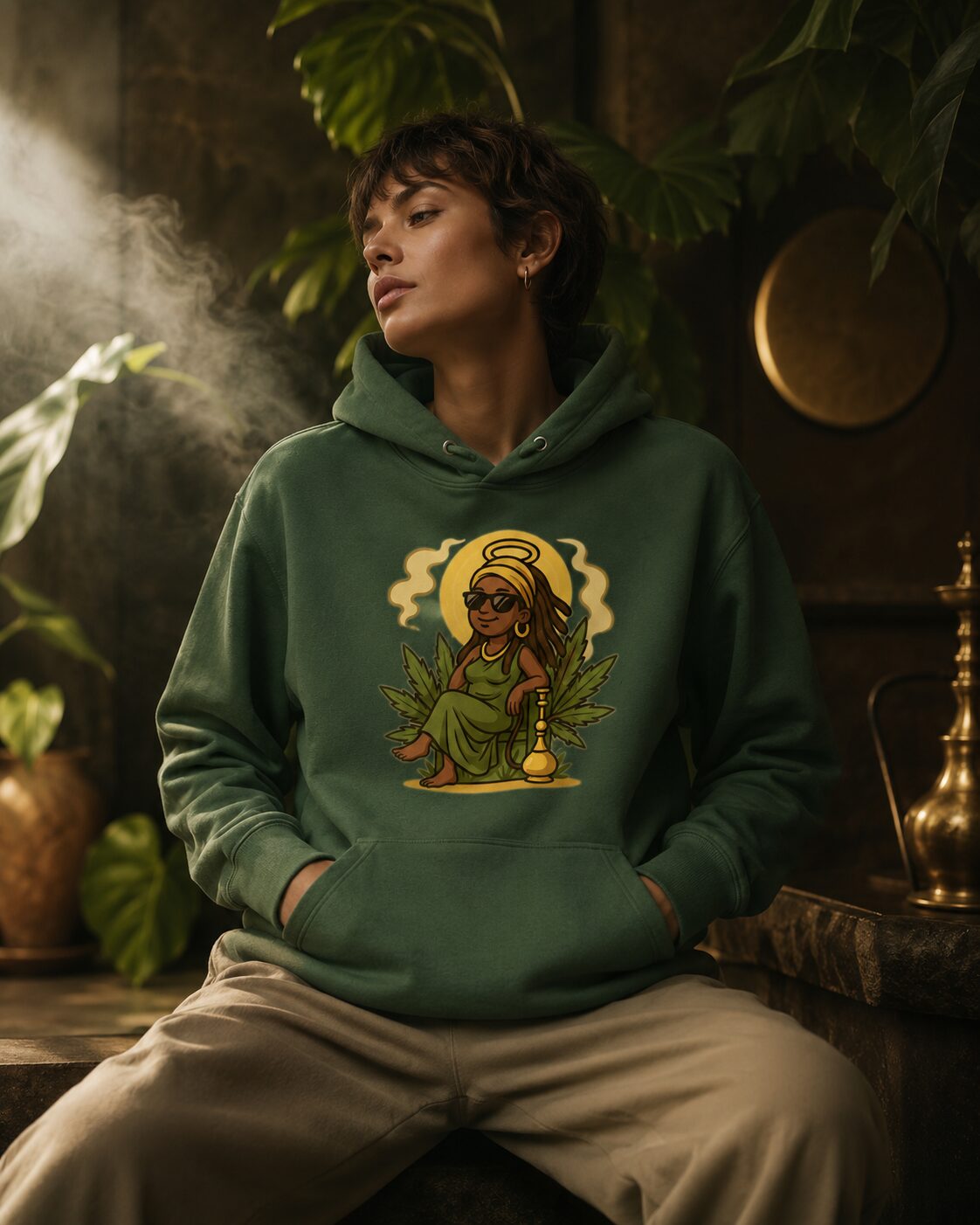 Mama Ganja Unisex-Kapuzenpullover – Hoodies – SHiiRTS Mama Ganja Unisex-Kapuzenpullover – Hoodies – SHiiRTS