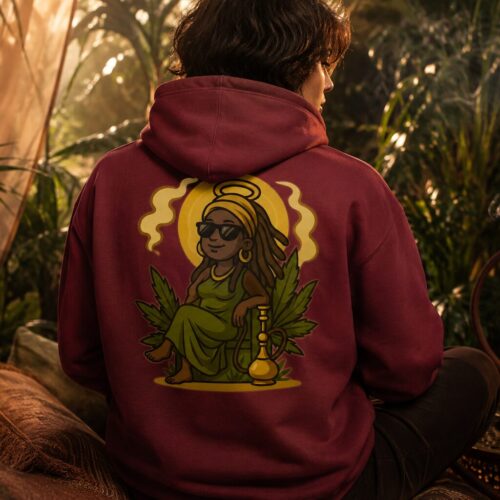 Mama Ganja Premium-Zip-Hoodie – Zip-Hoodies – SHiiRTS