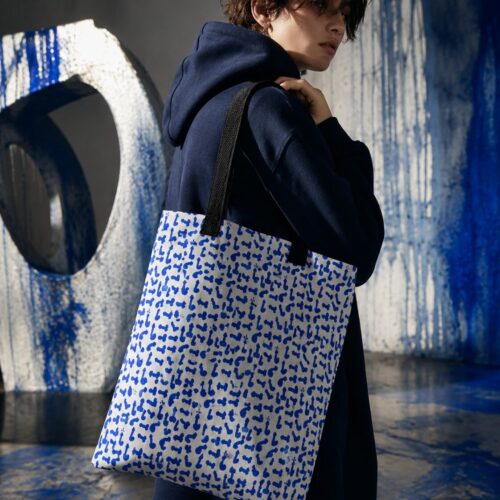 Blaue Schwanzparade Stoffbeutel – Taschen – SHiiRTS