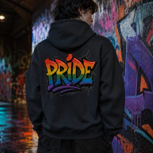 Pride Graffiti Statement Premium-Zip-Hoodie – Zip-Hoodies – SHiiRTS
