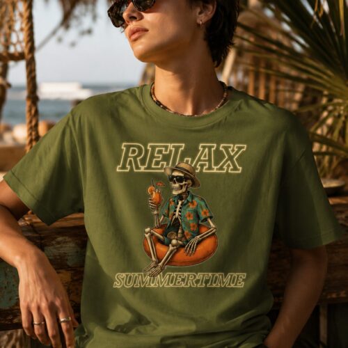 Relax Summertime Unisex-T-Shirt – T-Shirts – SHiiRTS