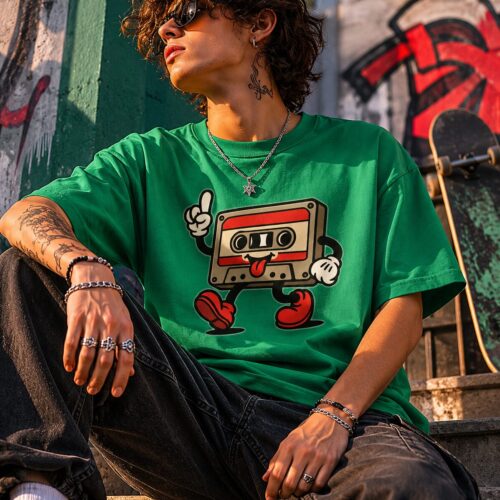 Retro Kassetten Chaos Unisex-T-Shirt – T-Shirts – SHiiRTS