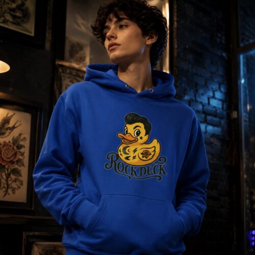 Rock Duck Unisex-Kapuzenpullover – Hoodies – SHiiRTS