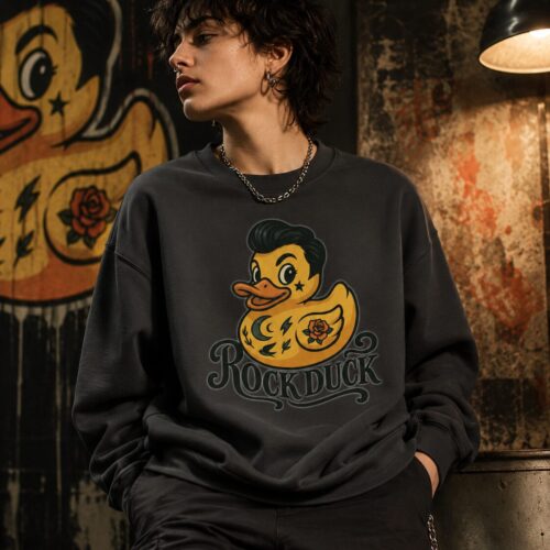 Rock Duck Unisex-Premium-Pullover – Pullover – SHiiRTS