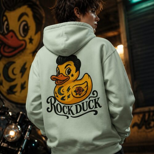 Rock Duck Premium-Zip-Hoodie – Zip-Hoodies – SHiiRTS