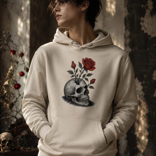 Vergängliche Rosenseele Unisex-Kapuzenpullover – Hoodies – SHiiRTS