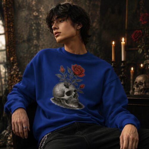Vergängliche Rosenseele Unisex-Premium-Pullover – Pullover – SHiiRTS