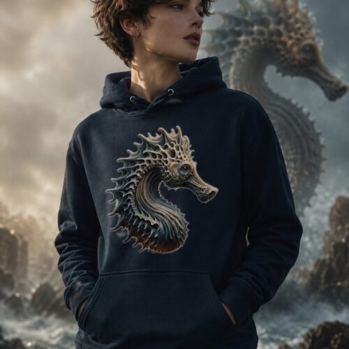 Mystisches Seepferdchen Unisex-Kapuzenpullover – Hoodies – SHiiRTS