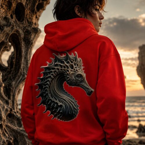 Mystisches Seepferdchen Premium-Zip-Hoodie – Zip-Hoodies – SHiiRTS