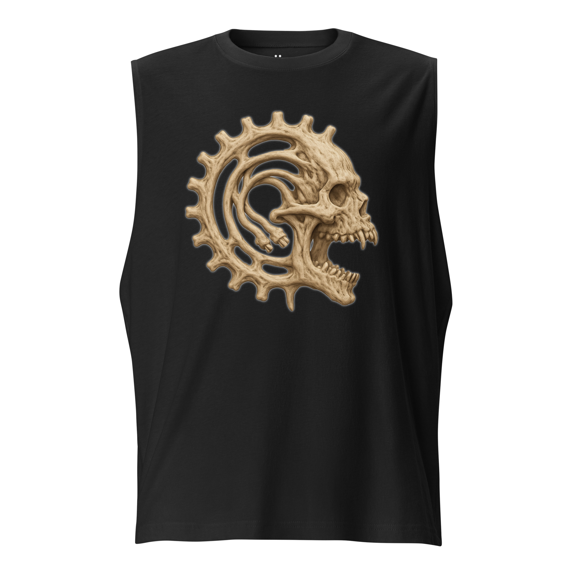 Mechanischer Knochenschädel Muskelshirt – Tank Tops – SHiiRTS Mechanischer Knochenschädel Muskelshirt – Tank Tops – SHiiRTS
