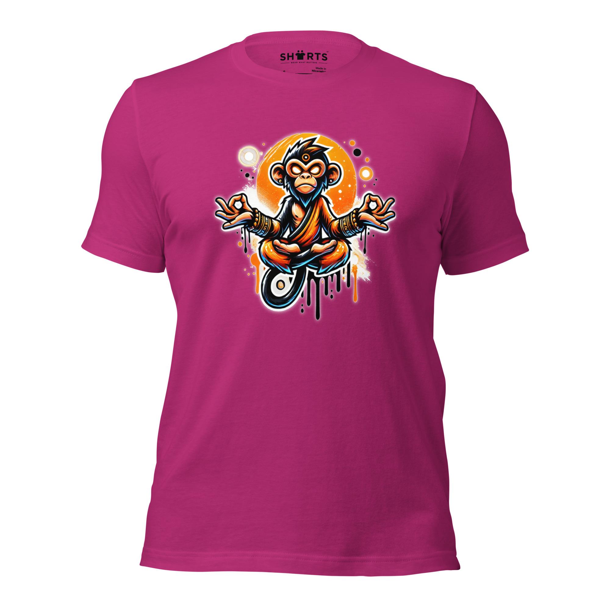 Meditierender Zen Affe Unisex-T-Shirt – T-Shirts – SHiiRTS Meditierender Zen Affe Unisex-T-Shirt – T-Shirts – SHiiRTS