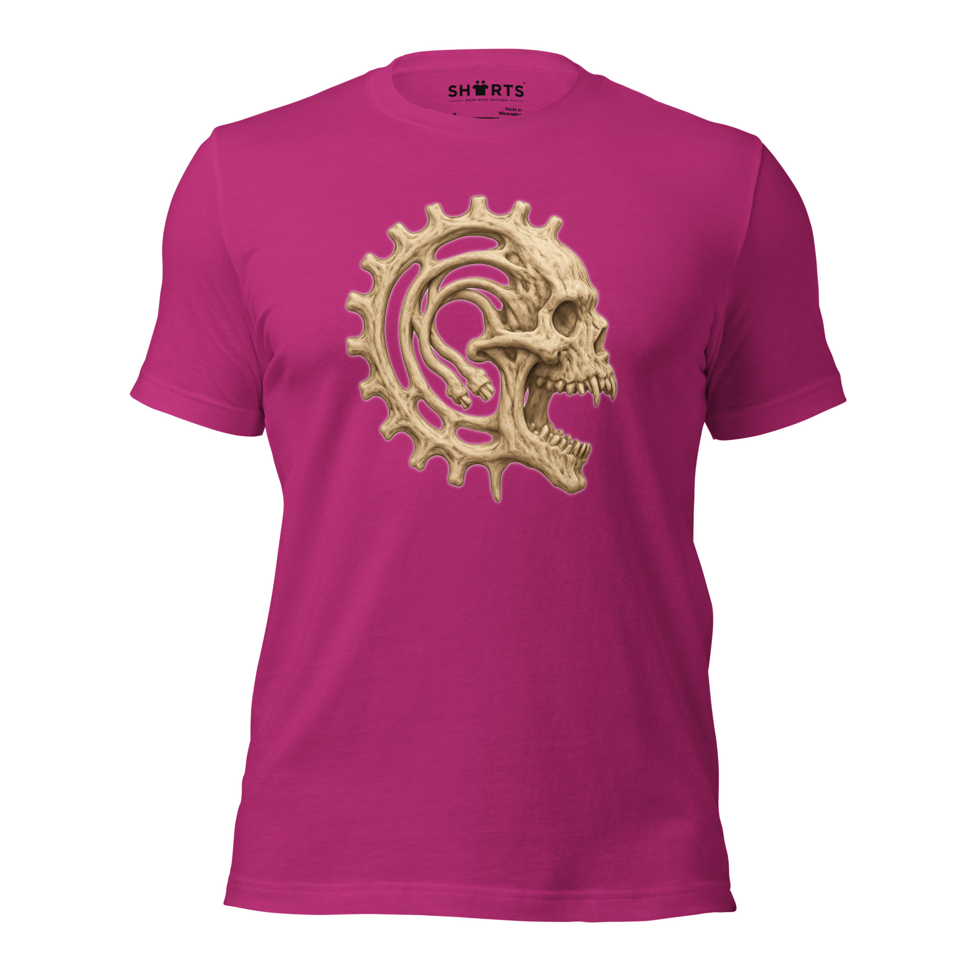Mechanischer Knochenschädel Unisex-T-Shirt – T-Shirts – SHiiRTS Mechanischer Knochenschädel Unisex-T-Shirt – T-Shirts – SHiiRTS