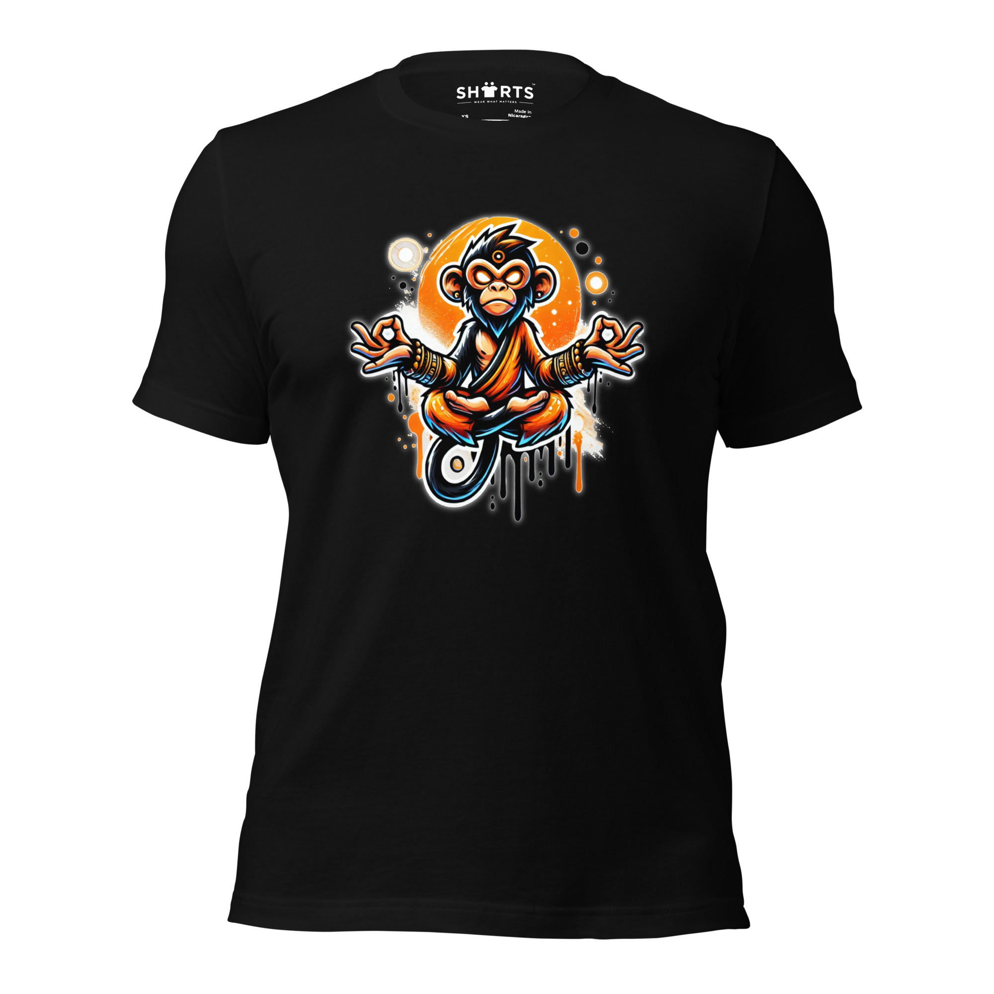 Meditierender Zen Affe Unisex-T-Shirt – T-Shirts – SHiiRTS Meditierender Zen Affe Unisex-T-Shirt – T-Shirts – SHiiRTS