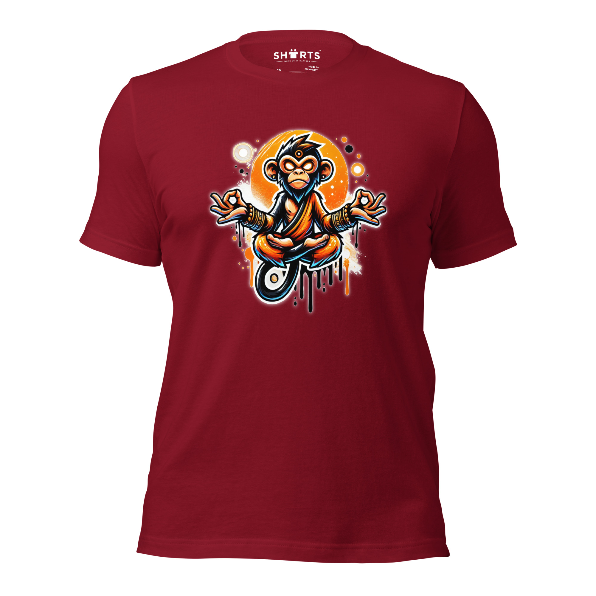 Meditierender Zen Affe Unisex-T-Shirt – T-Shirts – SHiiRTS Meditierender Zen Affe Unisex-T-Shirt – T-Shirts – SHiiRTS