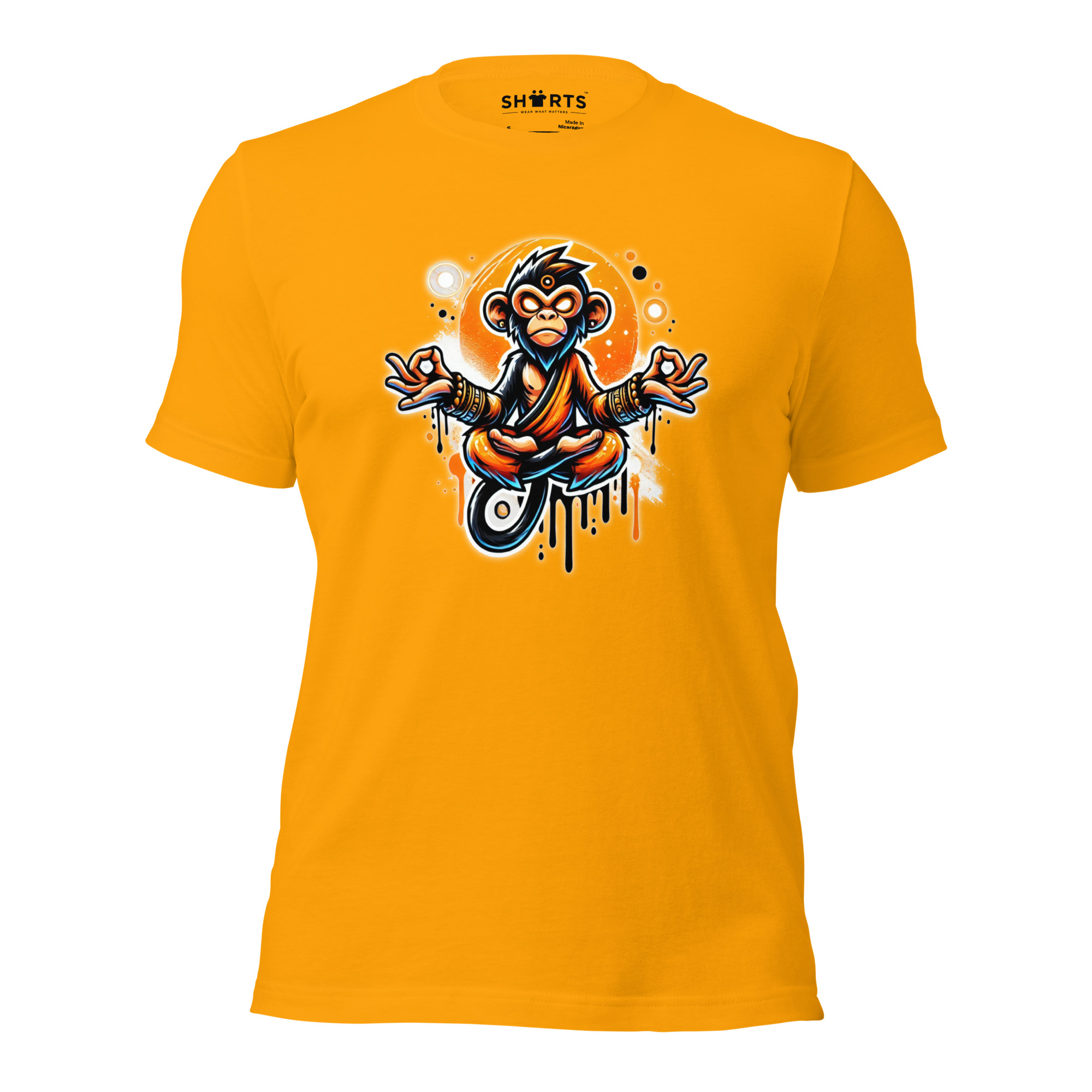 Meditierender Zen Affe Unisex-T-Shirt – T-Shirts – SHiiRTS Meditierender Zen Affe Unisex-T-Shirt – T-Shirts – SHiiRTS