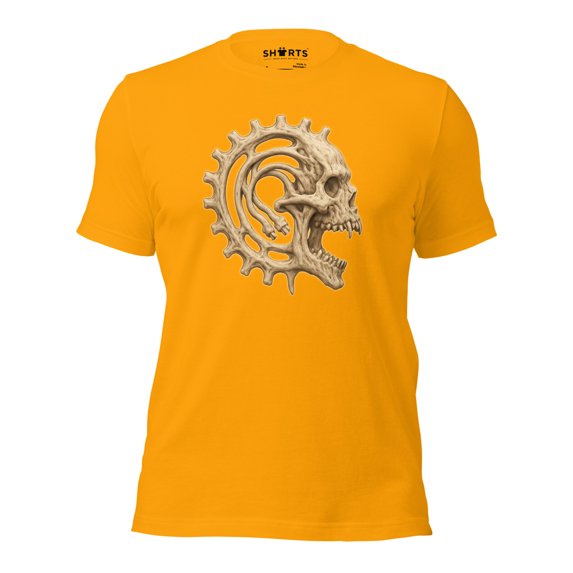 Mechanischer Knochenschädel Unisex-T-Shirt – T-Shirts – SHiiRTS Mechanischer Knochenschädel Unisex-T-Shirt – T-Shirts – SHiiRTS