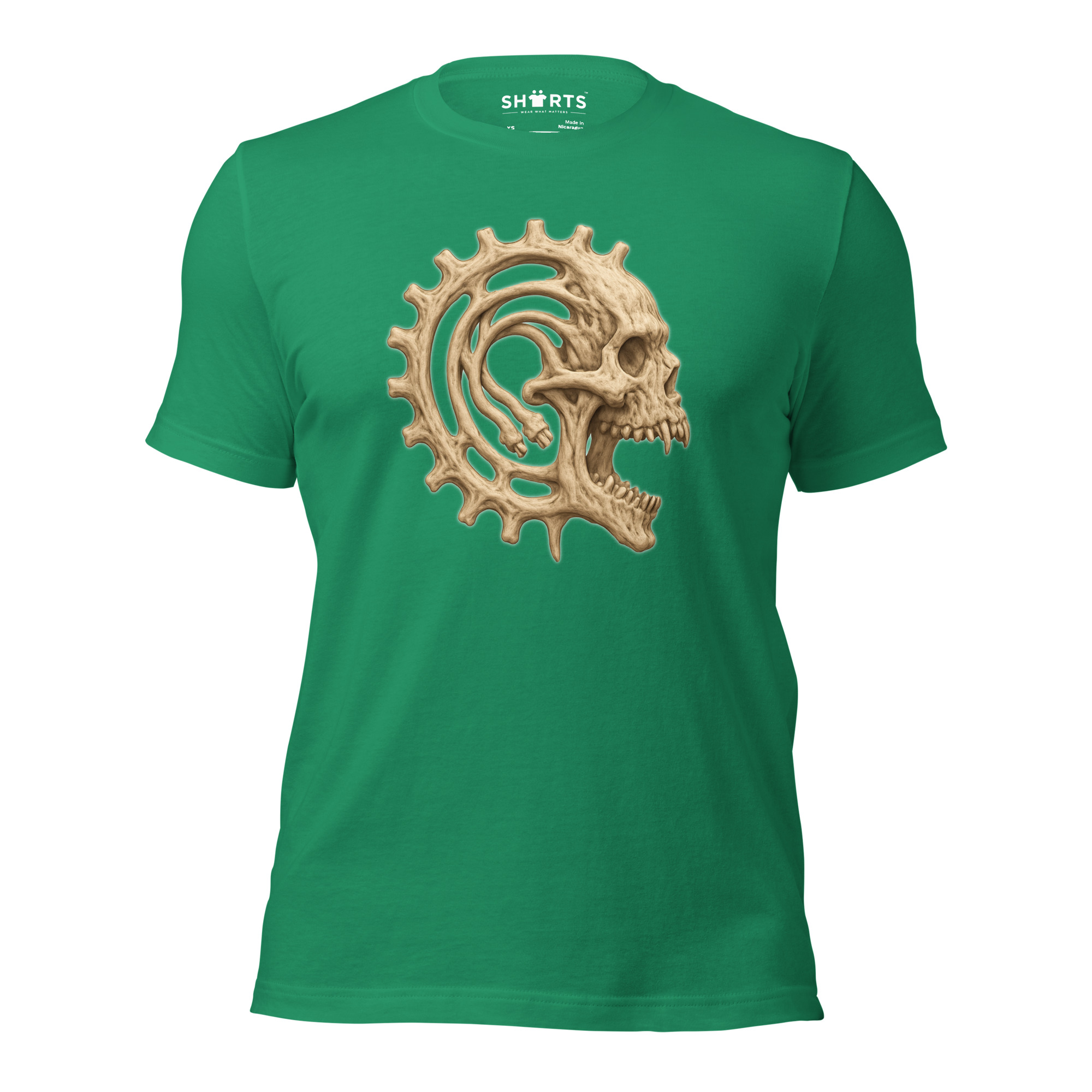 Mechanischer Knochenschädel Unisex-T-Shirt – T-Shirts – SHiiRTS Mechanischer Knochenschädel Unisex-T-Shirt – T-Shirts – SHiiRTS