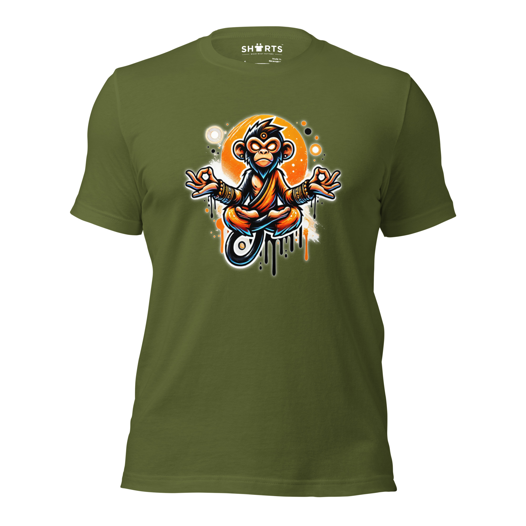 Meditierender Zen Affe Unisex-T-Shirt – T-Shirts – SHiiRTS Meditierender Zen Affe Unisex-T-Shirt – T-Shirts – SHiiRTS