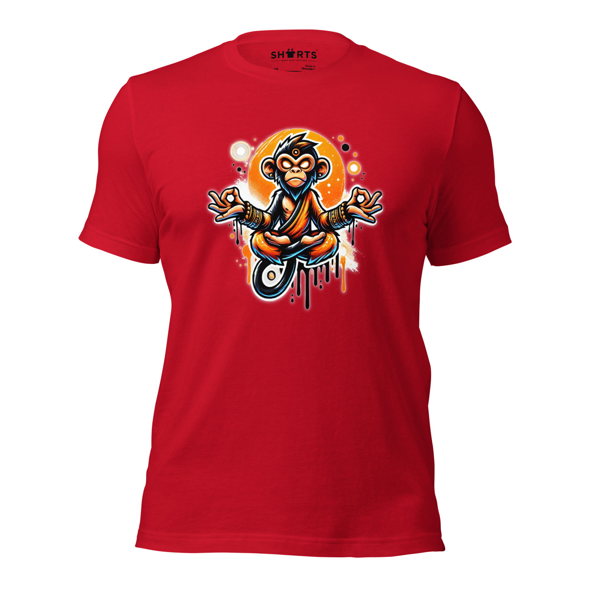 Meditierender Zen Affe Unisex-T-Shirt – T-Shirts – SHiiRTS Meditierender Zen Affe Unisex-T-Shirt – T-Shirts – SHiiRTS