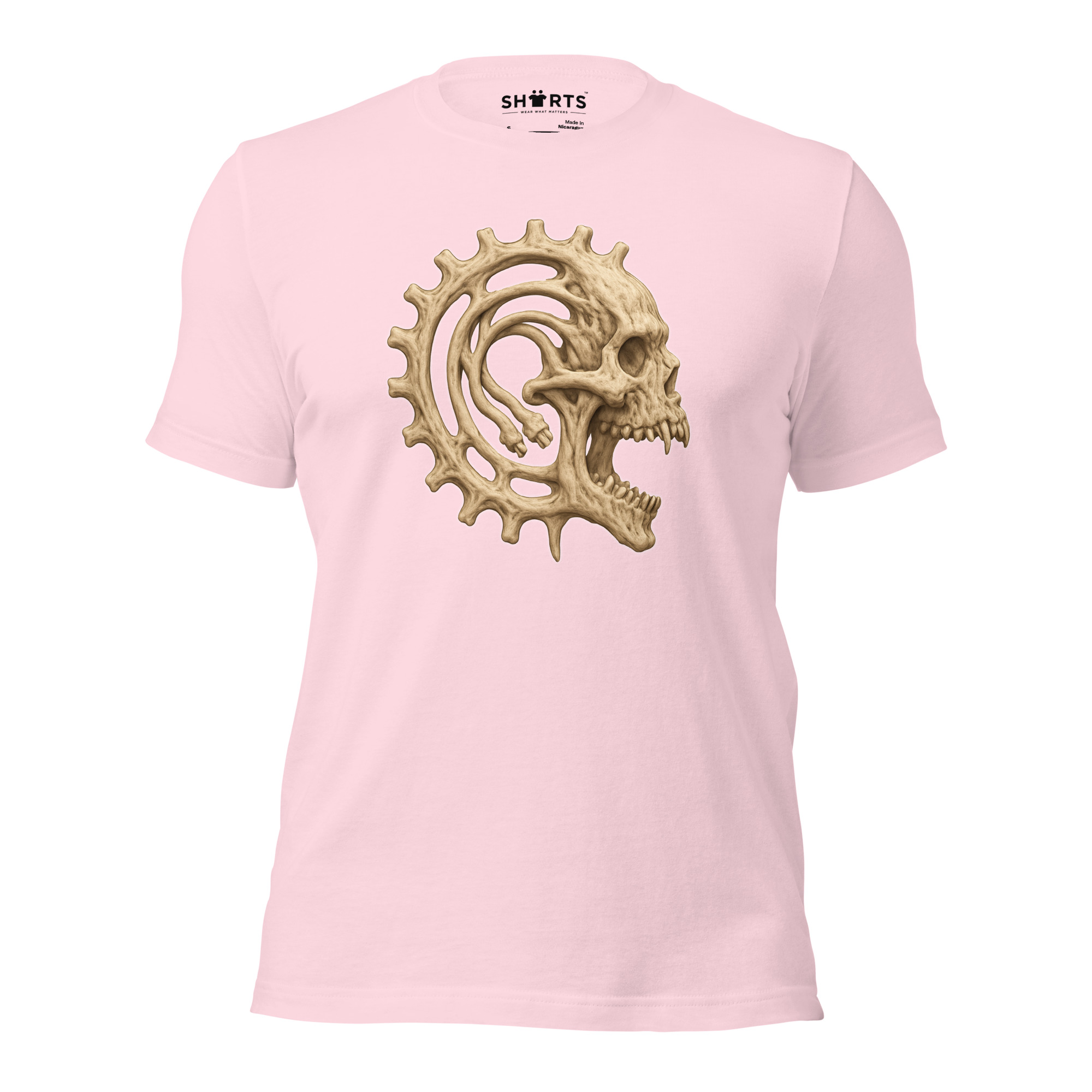 Mechanischer Knochenschädel Unisex-T-Shirt – T-Shirts – SHiiRTS Mechanischer Knochenschädel Unisex-T-Shirt – T-Shirts – SHiiRTS