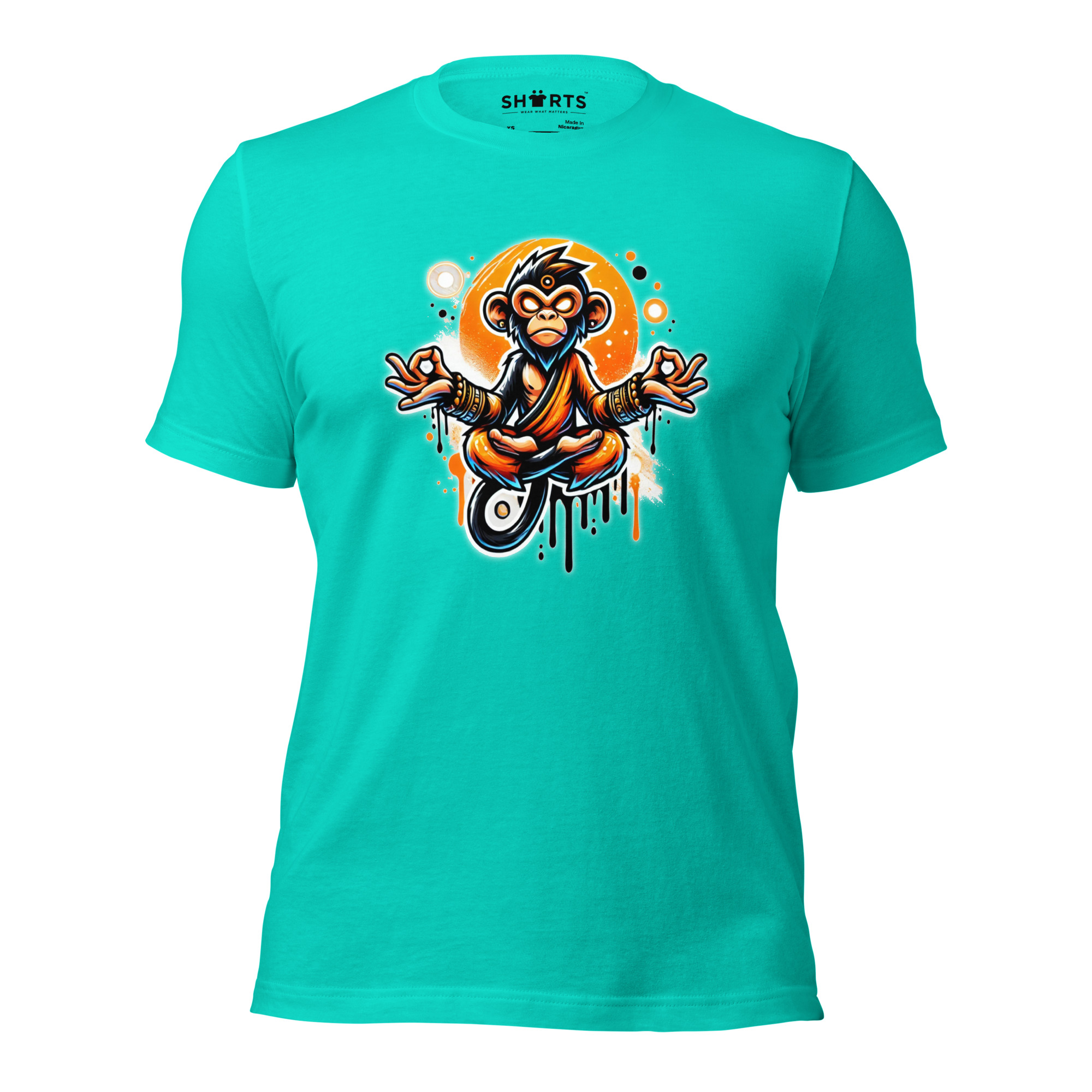 Meditierender Zen Affe Unisex-T-Shirt – T-Shirts – SHiiRTS Meditierender Zen Affe Unisex-T-Shirt – T-Shirts – SHiiRTS