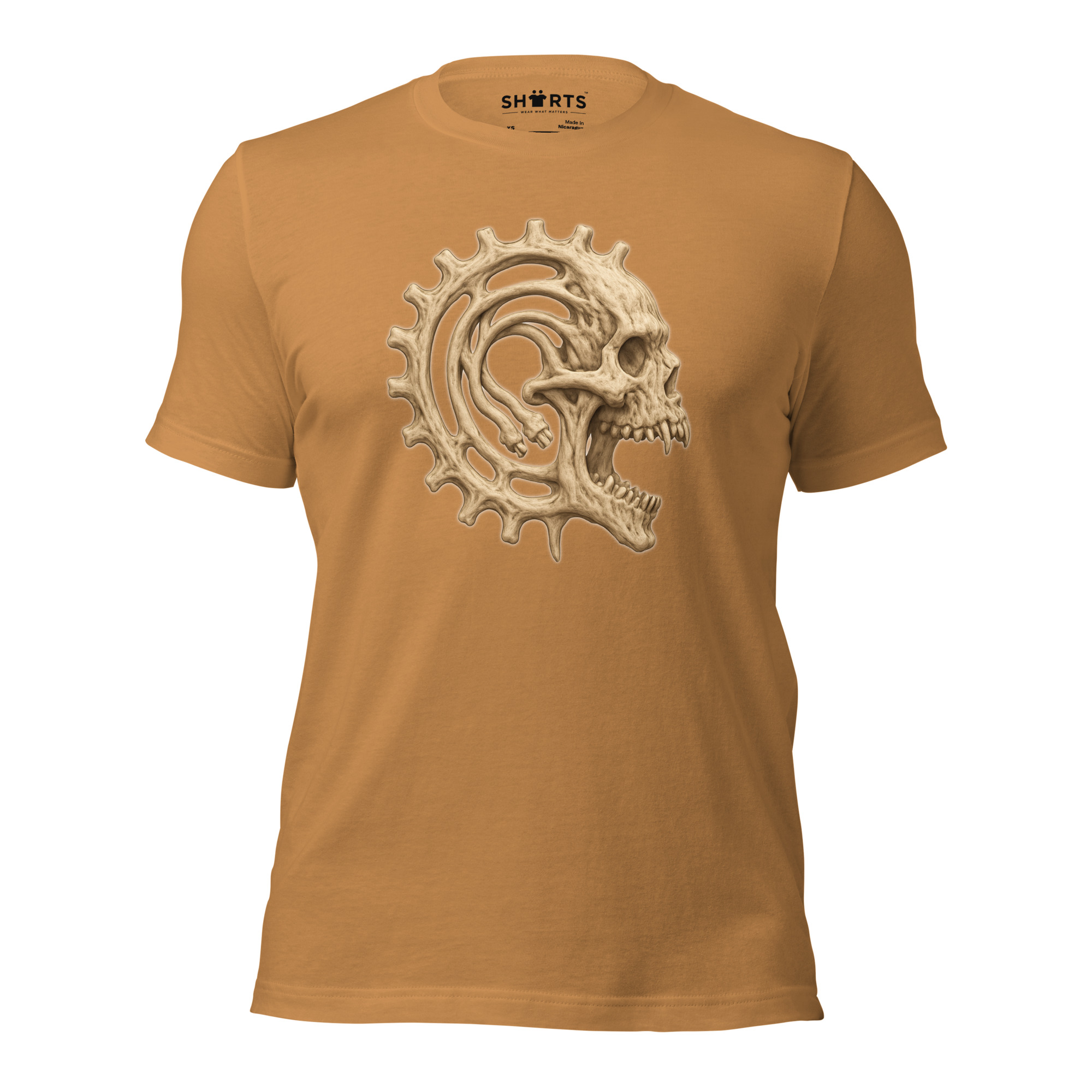 Mechanischer Knochenschädel Unisex-T-Shirt – T-Shirts – SHiiRTS Mechanischer Knochenschädel Unisex-T-Shirt – T-Shirts – SHiiRTS