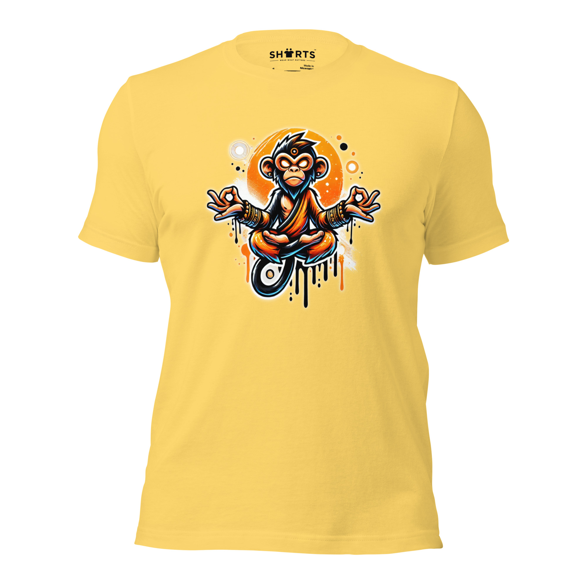 Meditierender Zen Affe Unisex-T-Shirt – T-Shirts – SHiiRTS Meditierender Zen Affe Unisex-T-Shirt – T-Shirts – SHiiRTS