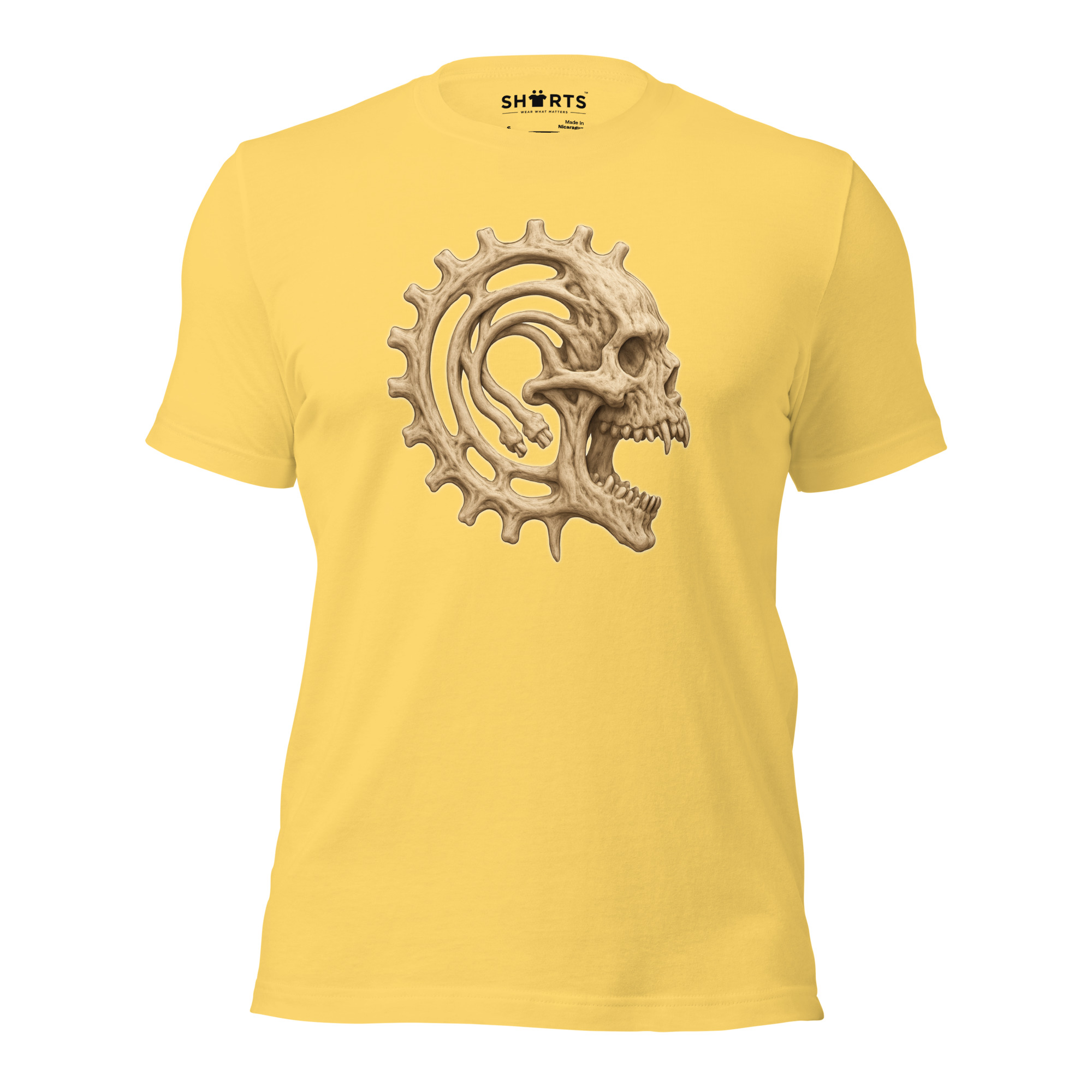 Mechanischer Knochenschädel Unisex-T-Shirt – T-Shirts – SHiiRTS Mechanischer Knochenschädel Unisex-T-Shirt – T-Shirts – SHiiRTS