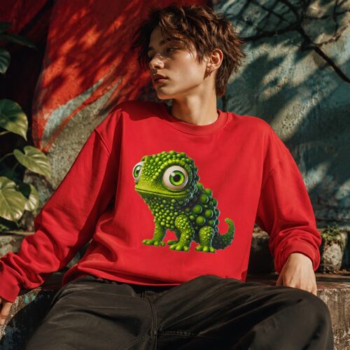 Knuffiger Blubbergecko Unisex-Premium-Pullover – Pullover – SHiiRTS