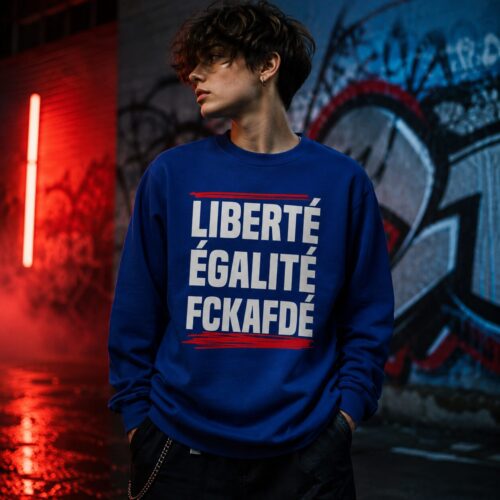 Freiheit Gleichheit FCKAFD Unisex-Premium-Pullover – Pullover – SHiiRTS
