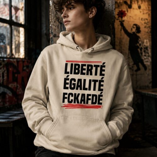 Freiheit Gleichheit FCKAFD Unisex-Kapuzenpullover – Hoodies – SHiiRTS