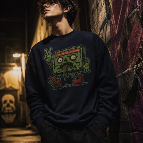 Zombie Kassette Kult Unisex-Premium-Pullover – Pullover – SHiiRTS
